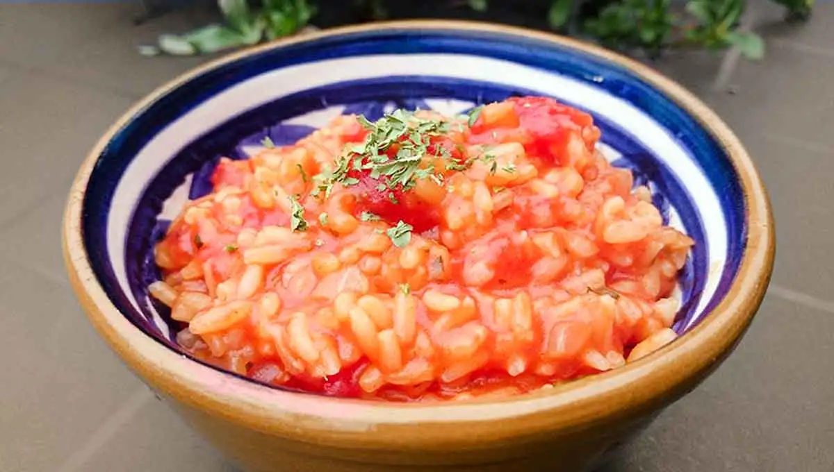 Arroz de tomate português