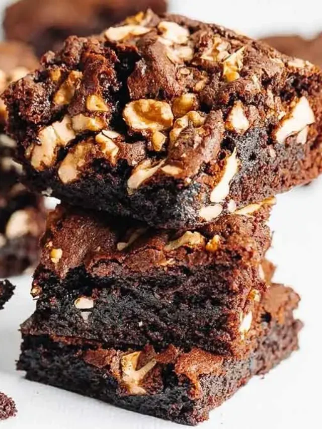 Receita FIT de Brownie com casquinha crocante!